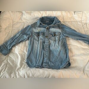 Classic Kids Blue Denim Shirt
